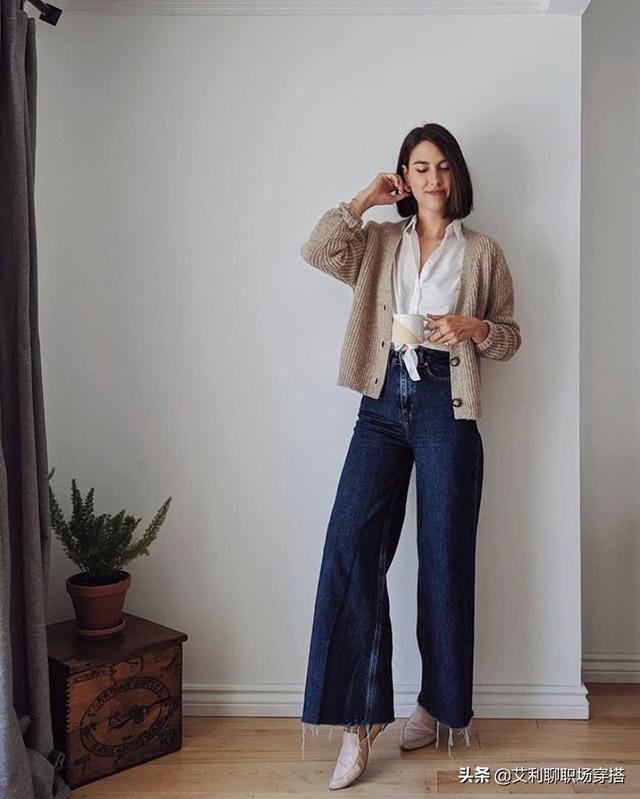 毛衣小开衫的新穿法(一件毛衣10种穿法)(2)