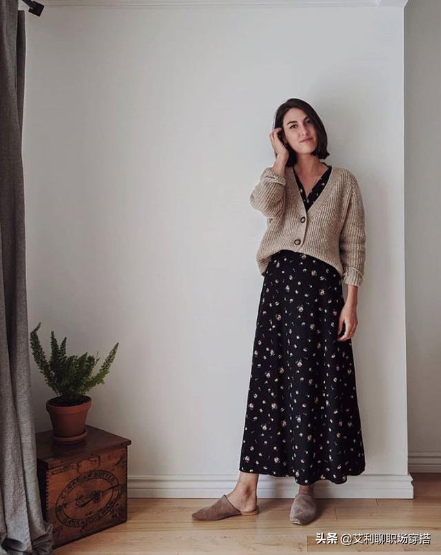 毛衣小开衫的新穿法(一件毛衣10种穿法)(3)