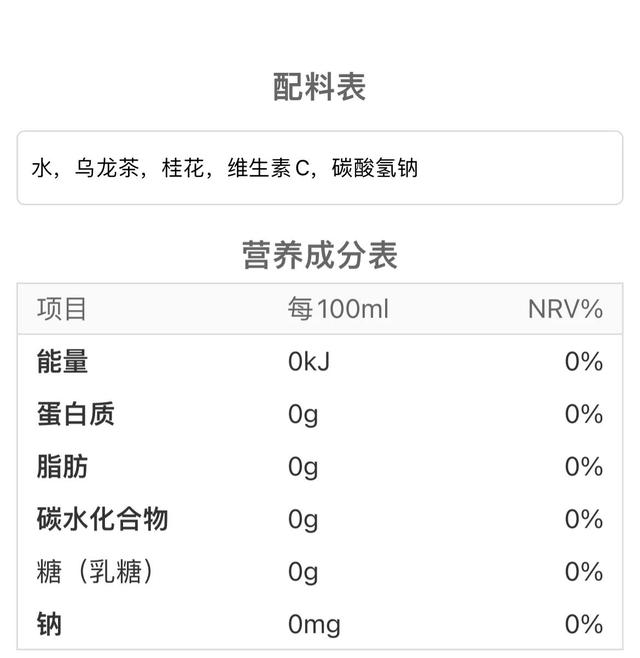 常见食品添加剂配料表(饮料配料表中添加剂情况)(2)