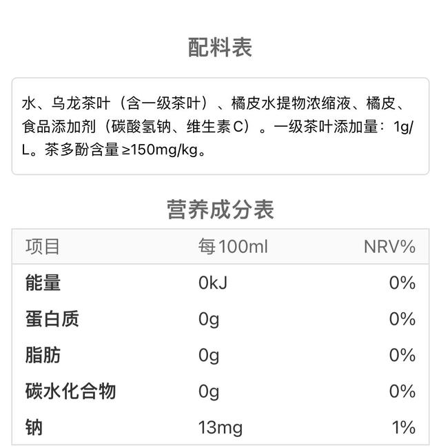 常见食品添加剂配料表(饮料配料表中添加剂情况)(3)