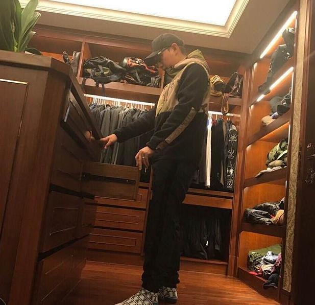 华少秦利鸽爱巢:家格高调,有专属衣橱,是地地道道