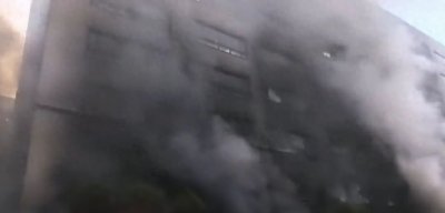 ​突发！韩国京畿道一商业楼起火