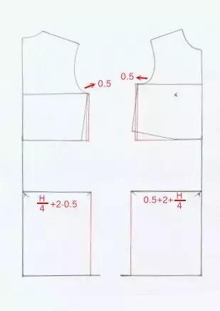 背心连衣裙裁剪方法和(整理了3款非常经典的背心连衣裙裁剪图分析)(12)