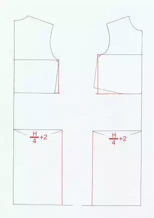 背心连衣裙裁剪方法和(整理了3款非常经典的背心连衣裙裁剪图分析)(5)