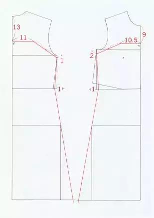 背心连衣裙裁剪方法和(整理了3款非常经典的背心连衣裙裁剪图分析)(6)
