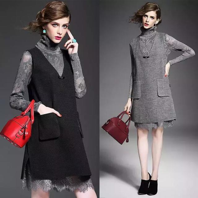 背心连衣裙裁剪方法和(整理了3款非常经典的背心连衣裙裁剪图分析)(9)