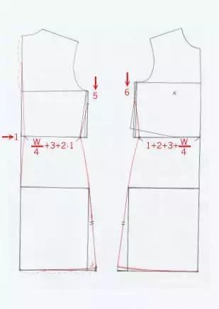 背心连衣裙裁剪方法和(整理了3款非常经典的背心连衣裙裁剪图分析)(13)