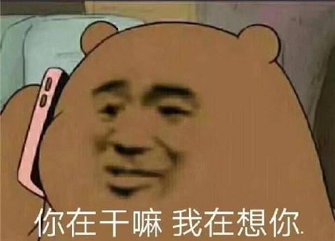 你在干嘛,我在想你
