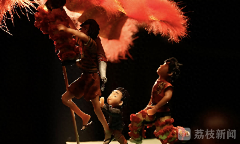 郎佳子彧(古老面塑潮出圈)