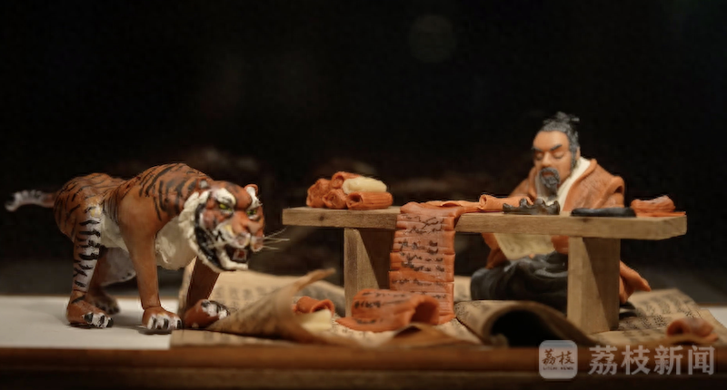 郎佳子彧(古老面塑潮出圈)