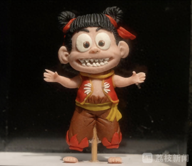 郎佳子彧(古老面塑潮出圈)