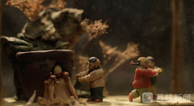 郎佳子彧(古老面塑潮出圈)