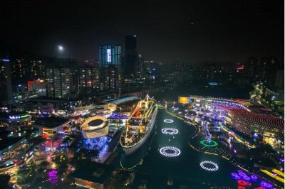 ​第十五届蓝色港湾灯光节2025（海上世界灯光节温暖全城）