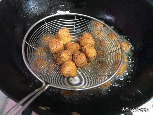 豆腐丸子最正确做法（奶奶的独家秘方）(9)