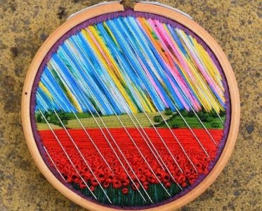 ​简单的手工刺绣入门教程（14个基础刺绣针法教程）