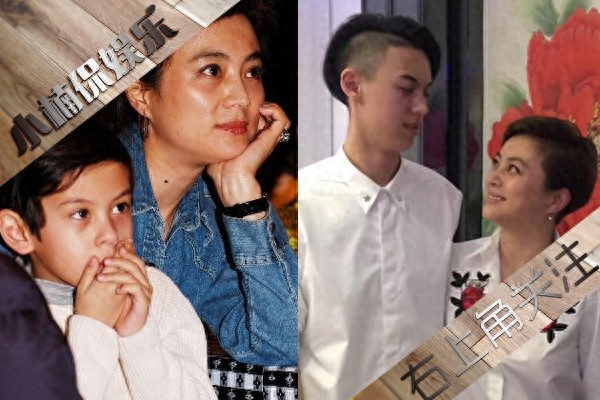 54岁李玲玉全家近照，二婚嫁富豪外国人，育有一个儿子